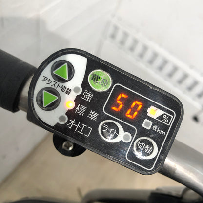 ブリヂストン アンジェリーノ プティット e ブラウン 20インチ YA008【中古車】