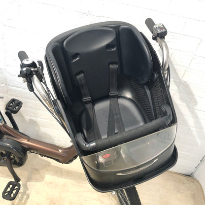 ブリヂストン アンジェリーノ プティット e ブラウン 20インチ YA008【中古車】