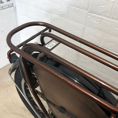 ブリヂストン アンジェリーノ プティット e ブラウン 20インチ YA008【中古車】