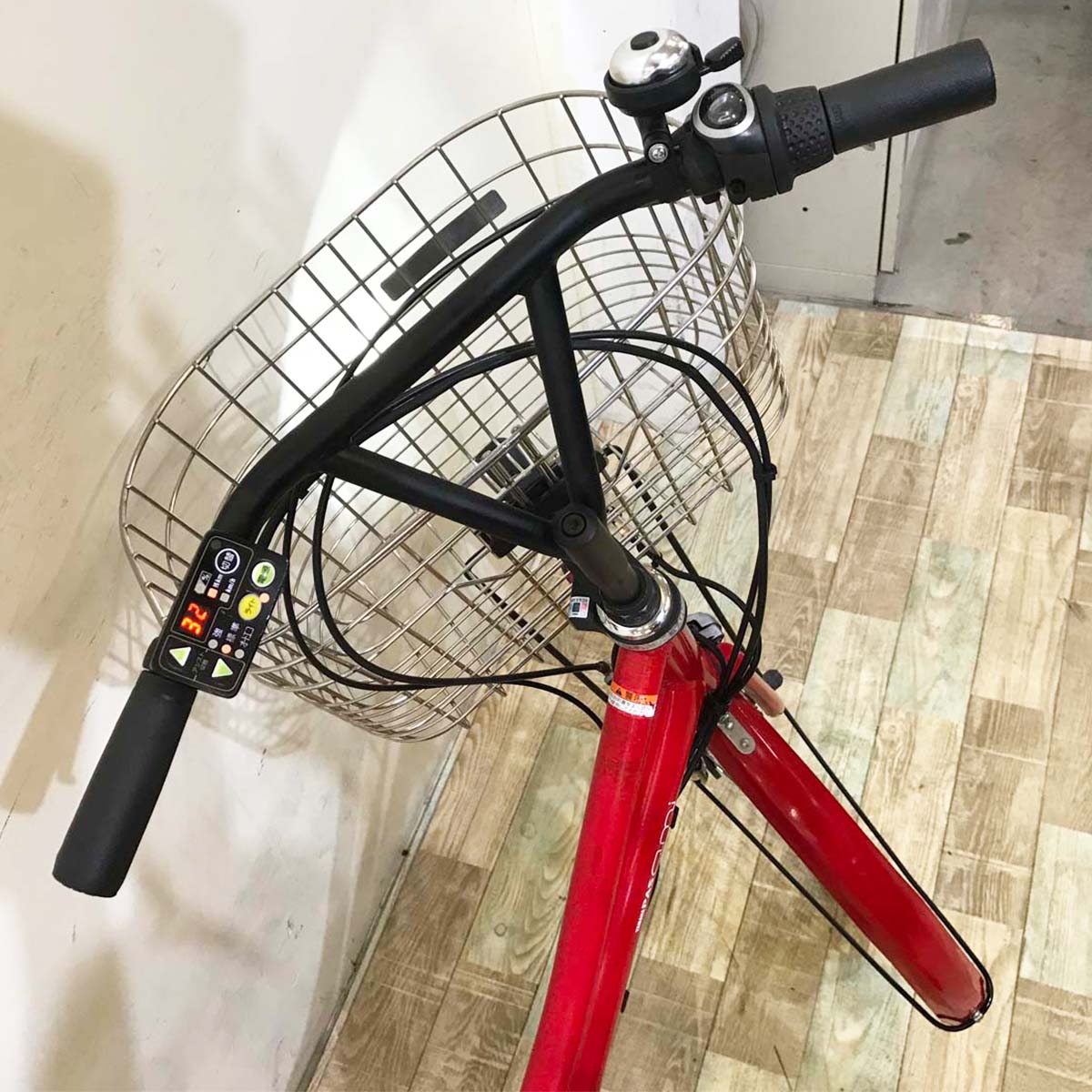 中古電動自転車 ヤマハ PAS Ami パス アミ レッド 26インチ KZ066 – e
