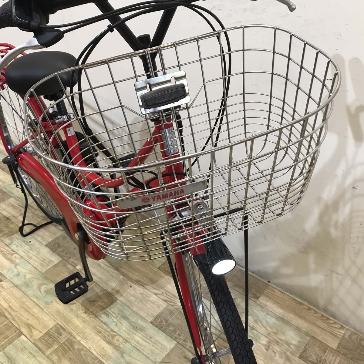 中古電動自転車 ヤマハ PAS Ami パス アミ レッド 26インチ KZ066 – e