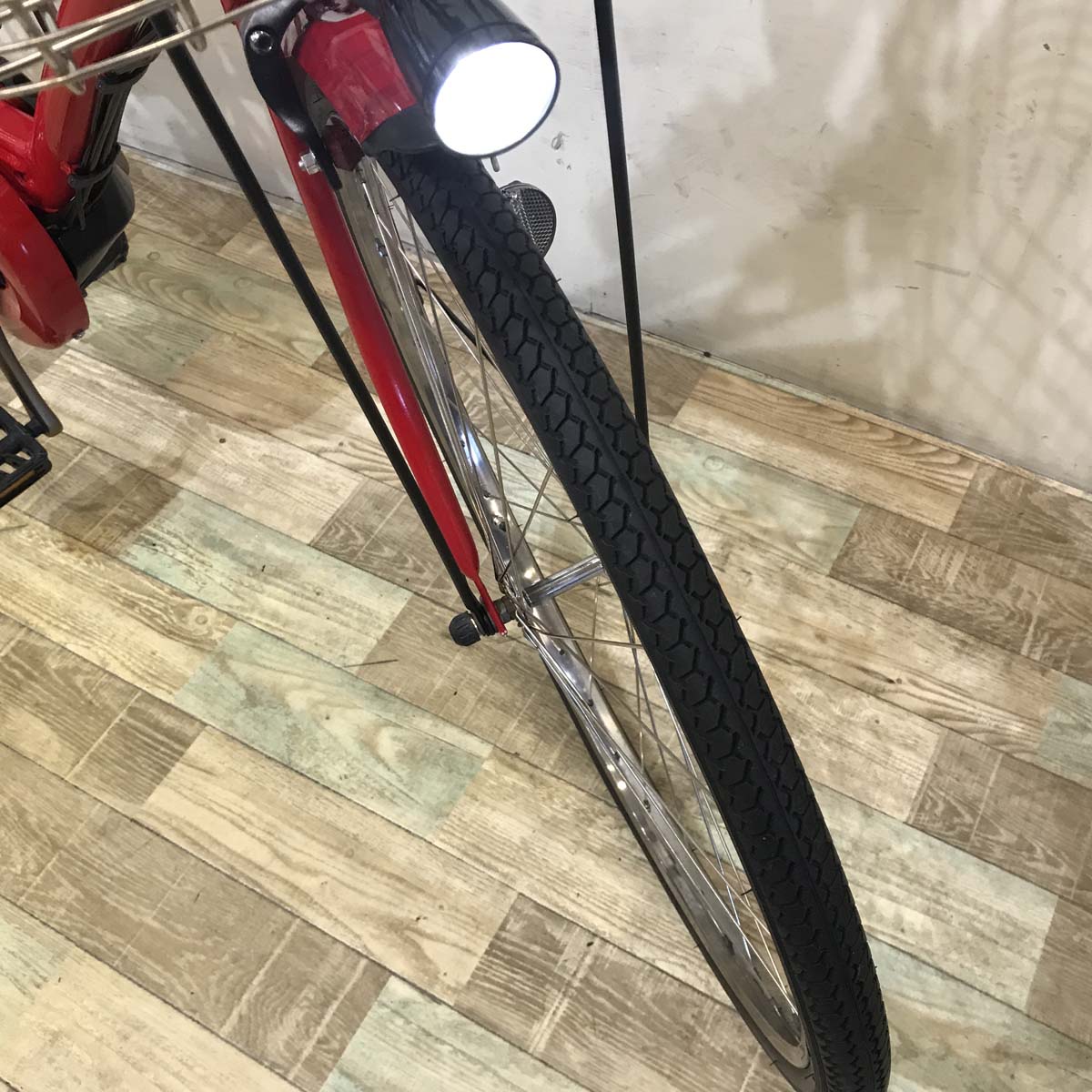 中古電動自転車 ヤマハ PAS Ami パス アミ レッド 26インチ KZ066 – e