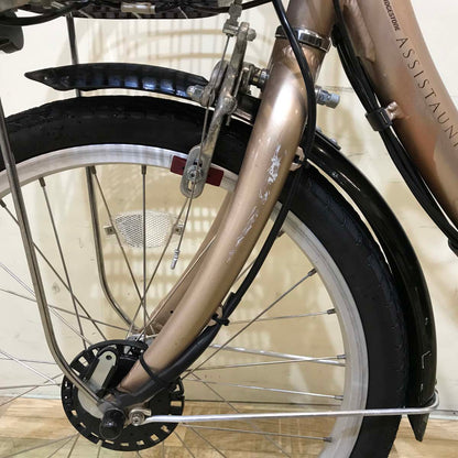 ブリヂストン アシスタ ユニ プレミア ゴールド 20インチ KU127【中古車】