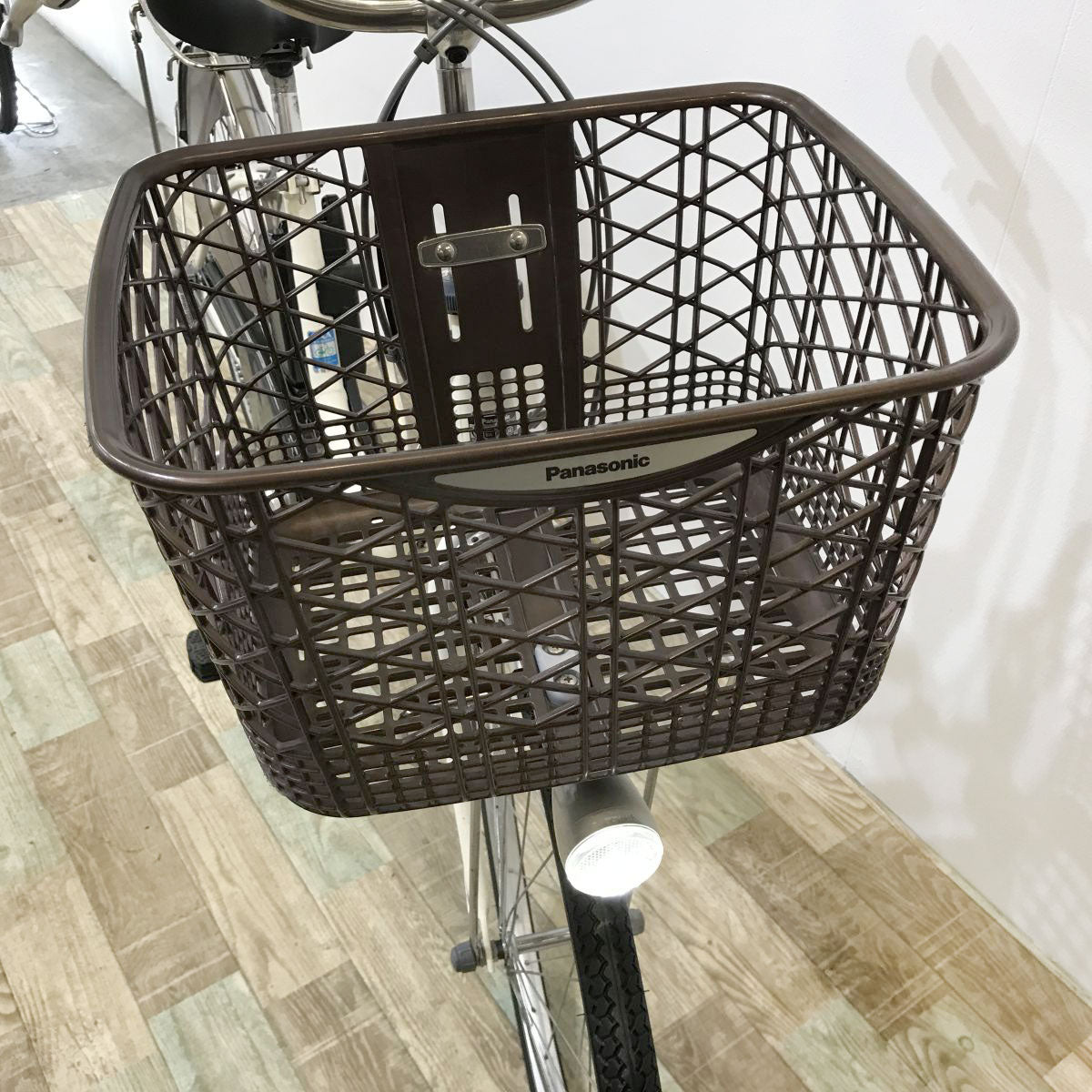 中古電動自転車 パナソニック ビビ ライトU ホワイト 24インチ KJ008
