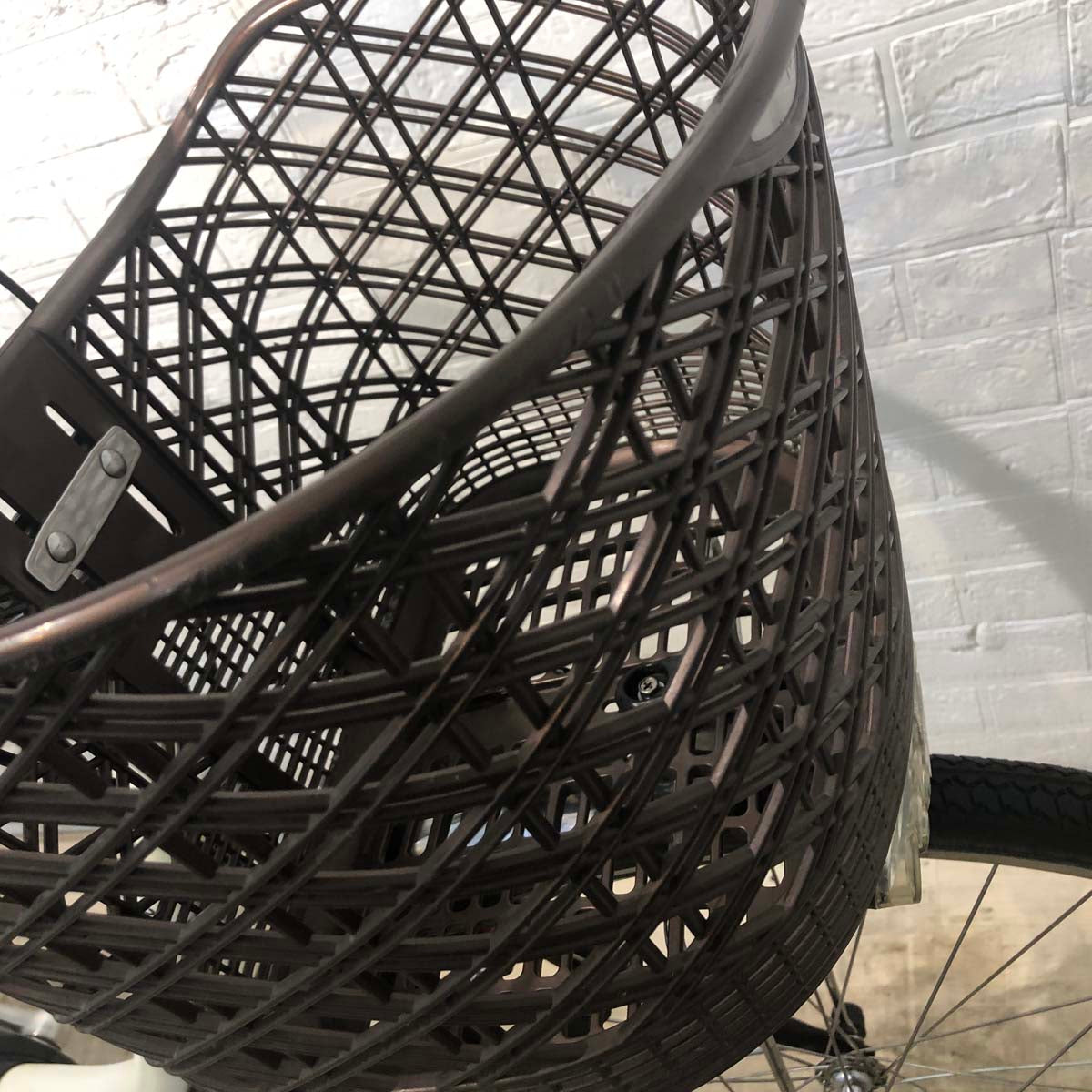 中古電動自転車 パナソニック ビビ DX ホワイト 26インチ YF064 