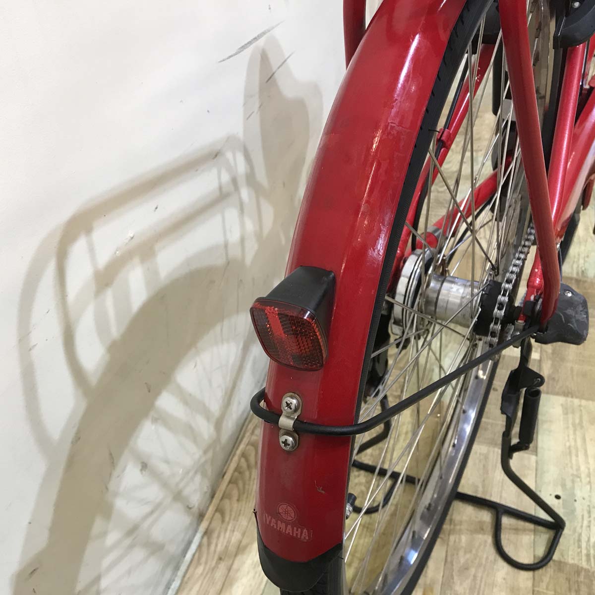 中古電動自転車 ヤマハ PAS Ami パス アミ レッド 26インチ KZ066 – e