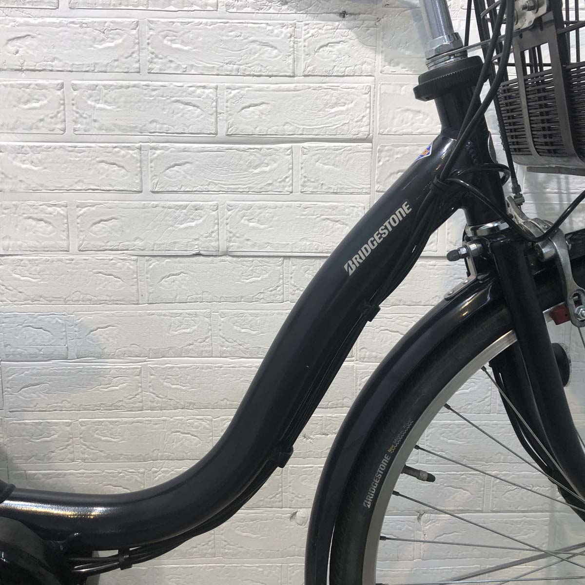 中古電動自転車 ブリヂストン アシスタ U STD ネイビー 26インチ SR425Y