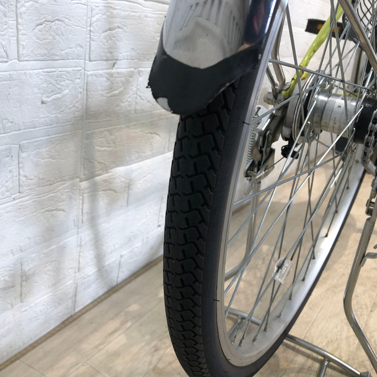 中古電動自転車 パナソニック ビビ SX グリーン 26インチ SR404Y