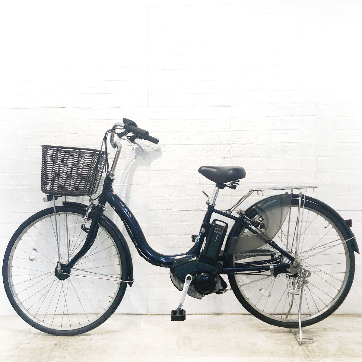 中古電動自転車 ヤマハ PAS ナチュラ L ネイビー 26インチ YF065 