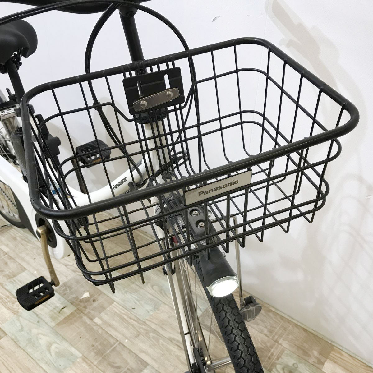 中古電動自転車 パナソニック グリッターA ホワイト 26インチ KJ009