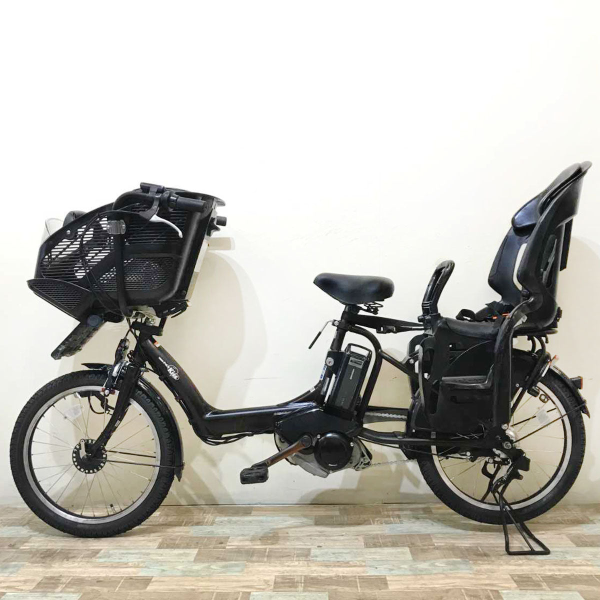 ヤマハ PAS Kiss mini パス キッス ミニ ブラウン 20インチ KQ044【中古車】
