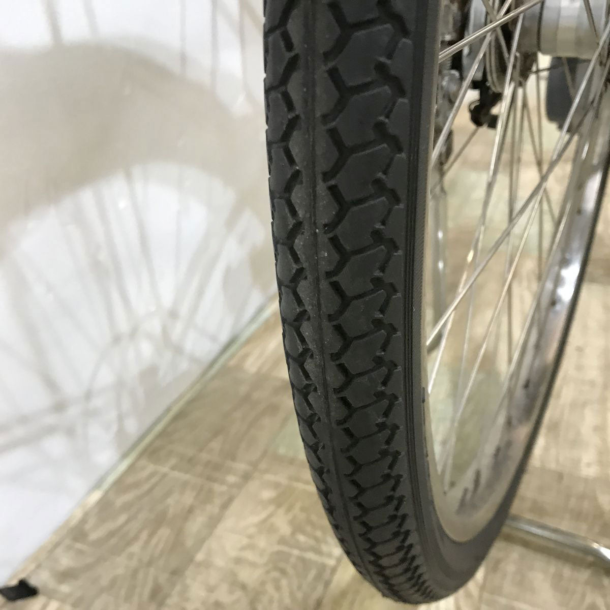中古電動自転車 パナソニック ビビDX ブラウン 26インチ KJ010