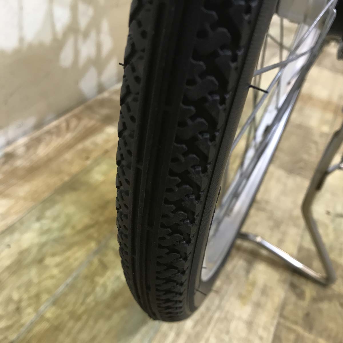 中古電動自転車 パナソニック ビビ SS 20 アイボリーホワイト 20インチ KE075