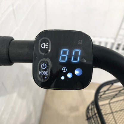 ブリヂストン ステップクルーズ e カーキ 26インチ YA012 【中古車】