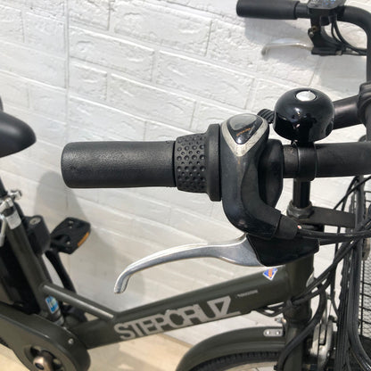 ブリヂストン ステップクルーズ e カーキ 26インチ YA012 【中古車】