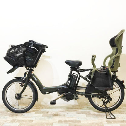 ヤマハ PAS Kiss mini パス キッス ミニ カーキ 20インチ KQ045【中古車】