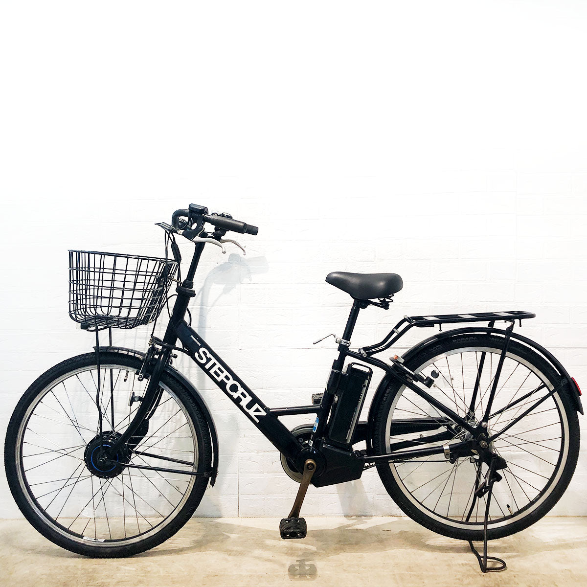 ブリヂストン ステップクルーズ e ブラック 26インチ YO023 【中古車】