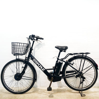 ブリヂストン ステップクルーズ e ブラック 26インチ YO023 【中古車】