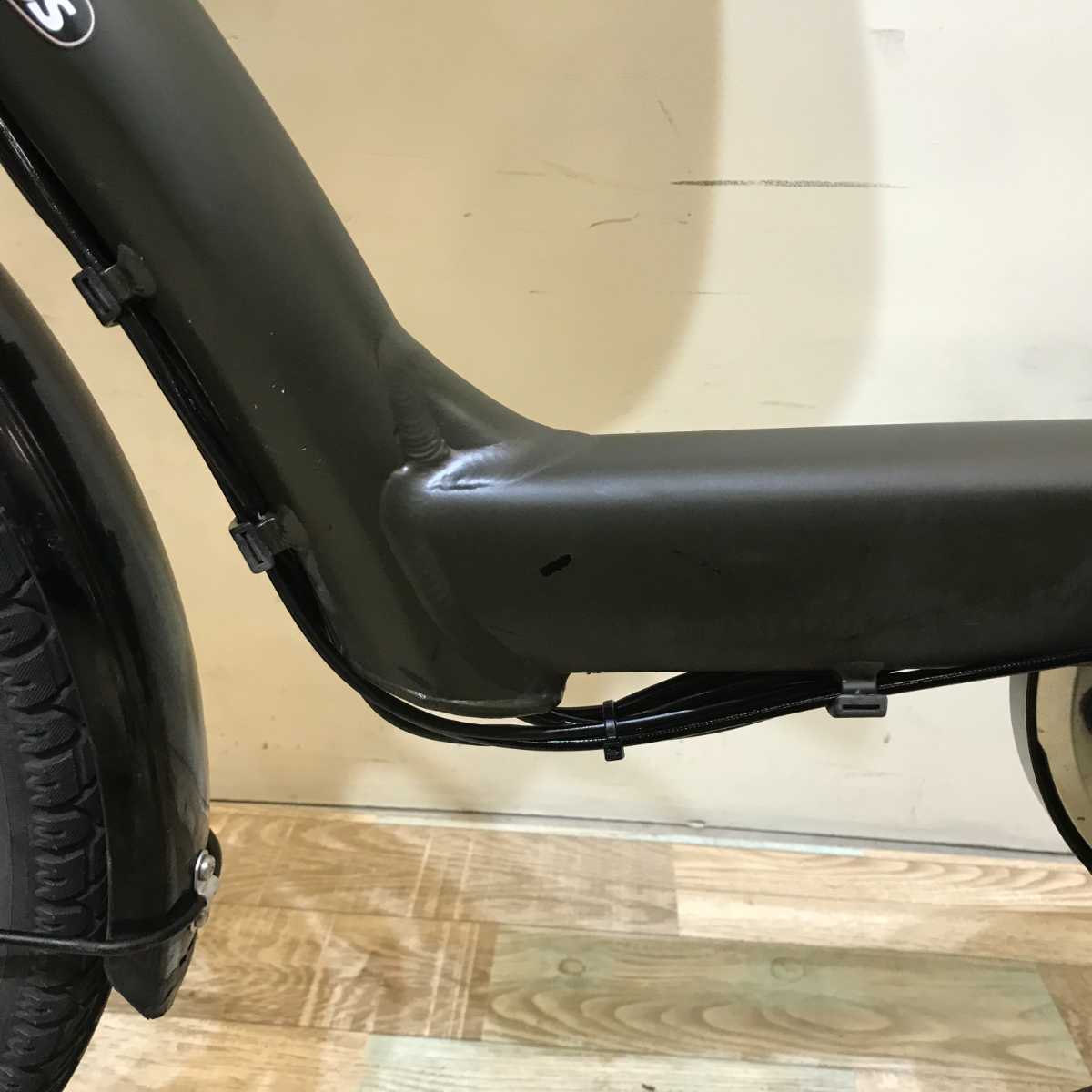 ヤマハ PAS Kiss mini パス キッス ミニ カーキ 20インチ KQ045【中古車】