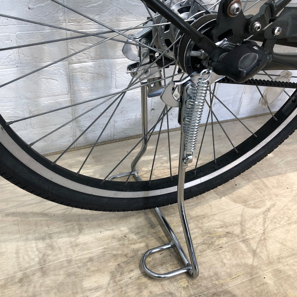 ブリヂストン ステップクルーズ e カーキ 26インチ YA012 【中古車】