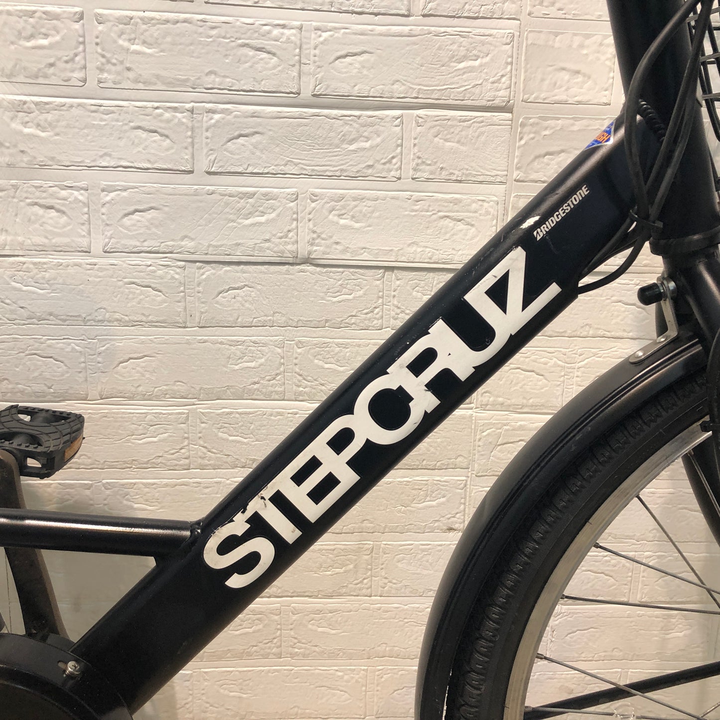 ブリヂストン ステップクルーズ e ブラック 26インチ YO023 【中古車】