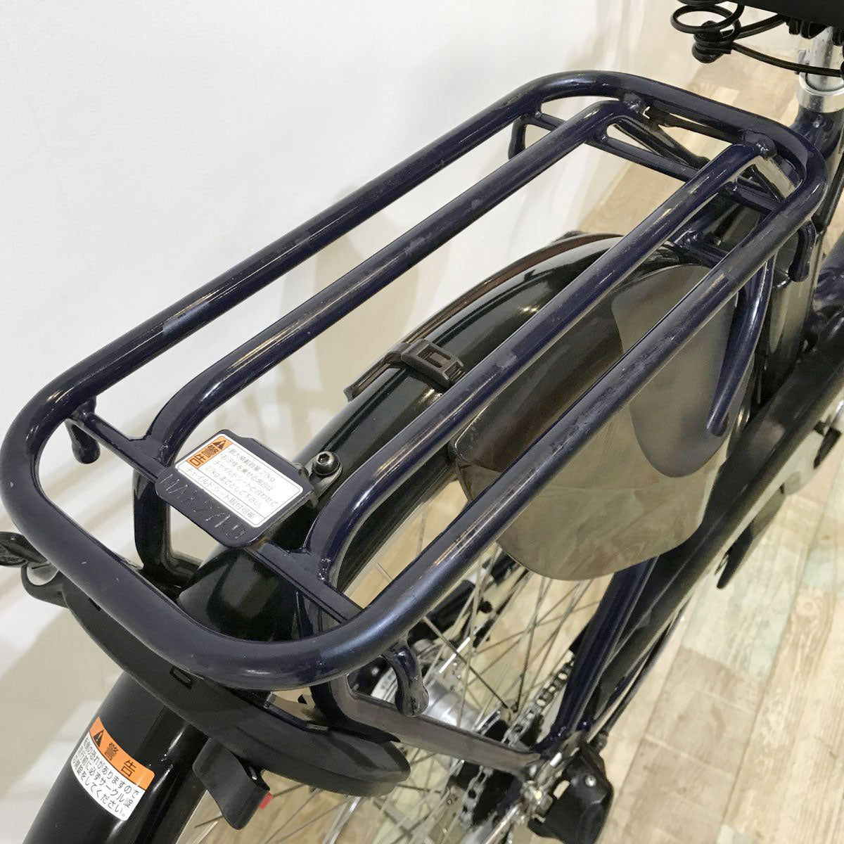 中古電動自転車 ヤマハ PAS ウィズ ネイビー 26インチ KJ012
