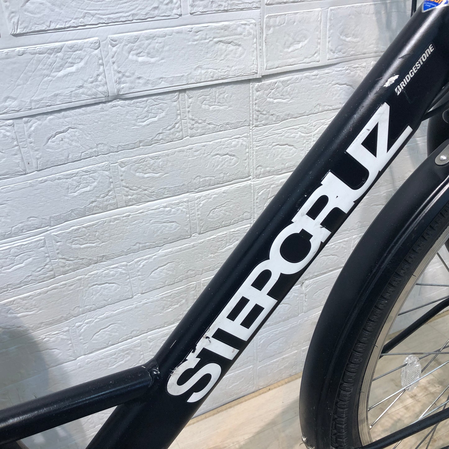 ブリヂストン ステップクルーズ e ブラック 26インチ YO023 【中古車】