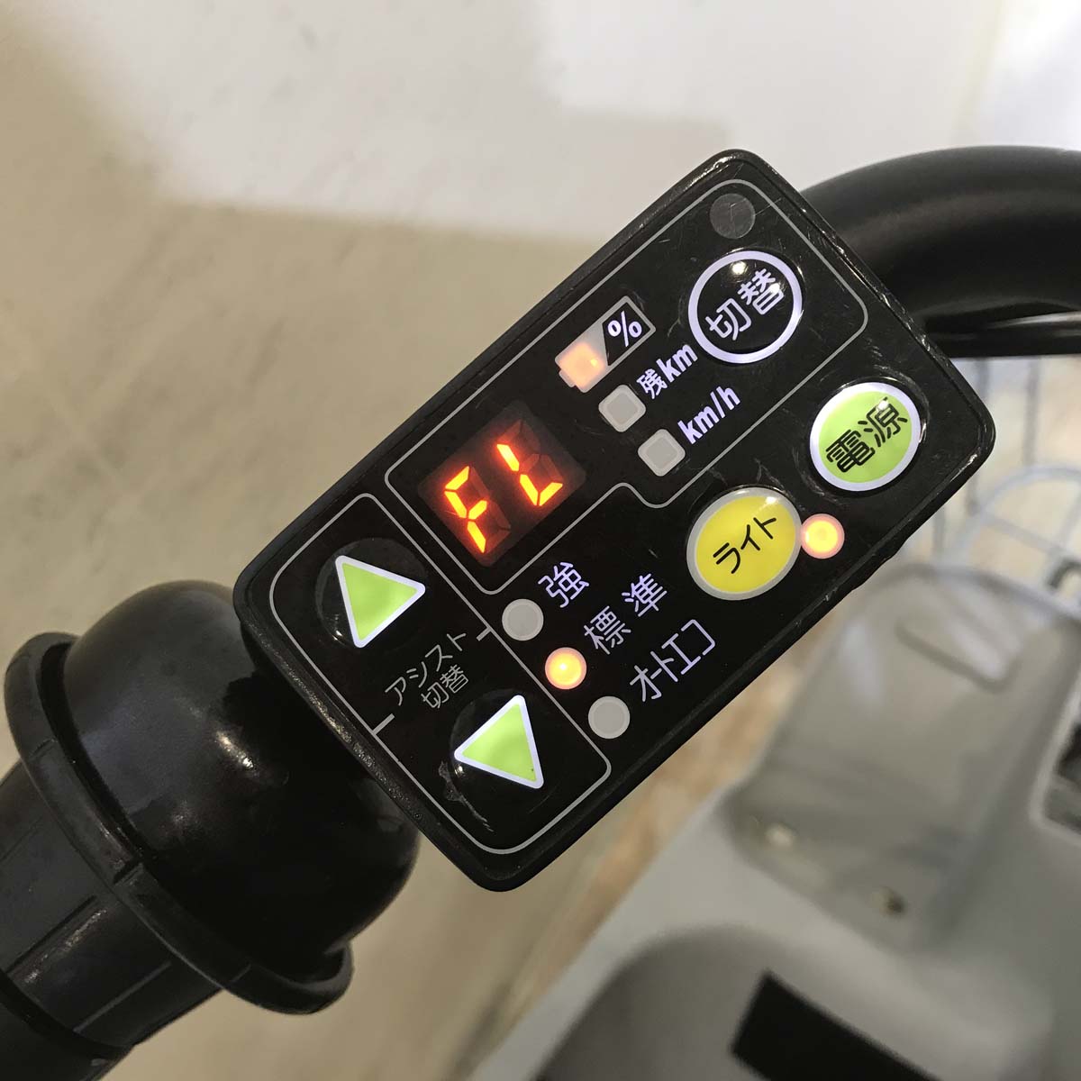 ブリヂストン bikke 2 e ビッケ ツー イー グレー 20インチ KE078【中古車】