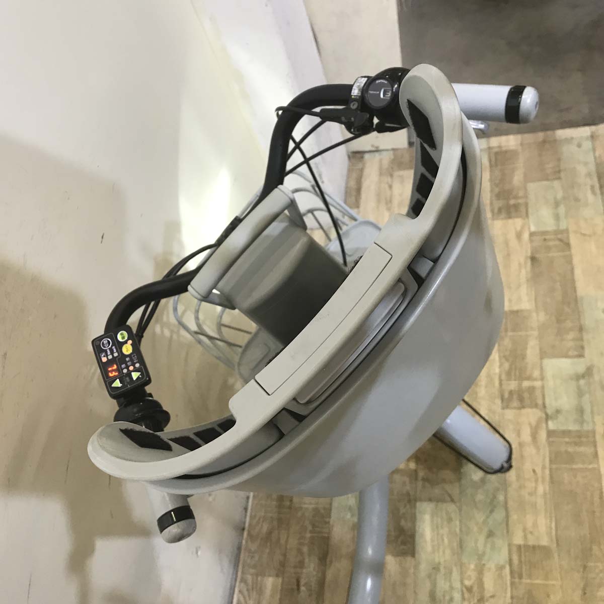 中古電動自転車 ブリヂストン bikke 2 e ビッケ ツー イー グレー 20インチ KE078