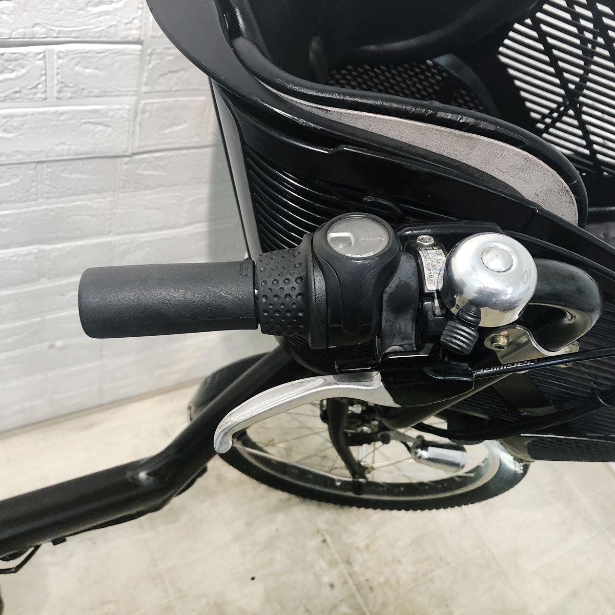 中古電動自転車 新品バッテリー ブリヂストン アンジェリーノ プティット e ブラウン 20インチ YF069