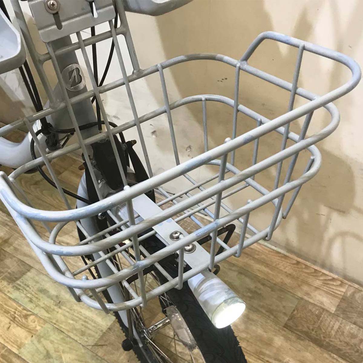 中古電動自転車 ブリヂストン bikke 2 e ビッケ ツー イー グレー 20インチ KE078