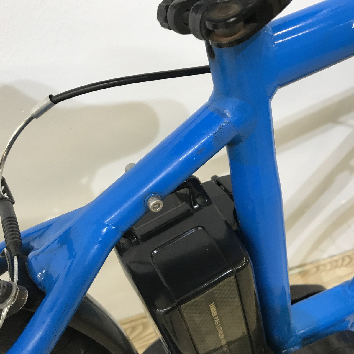 中古電動自転車 ヤマハ PAS ブレイス ブルー 26インチ KJ014