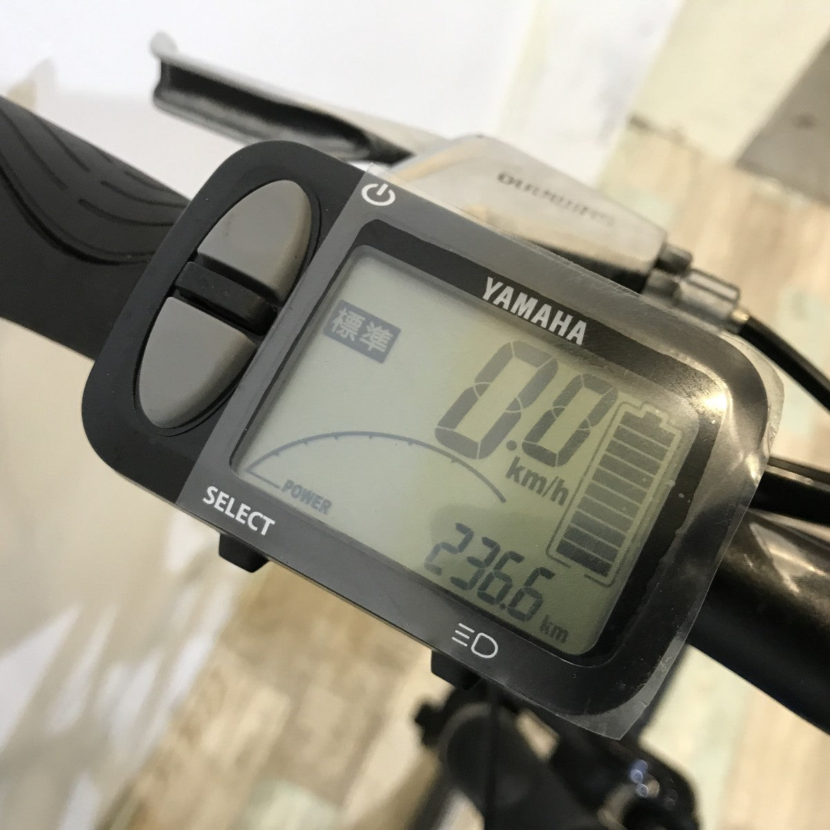 中古電動自転車 ヤマハ PAS ブレイス ブルー 26インチ KJ014