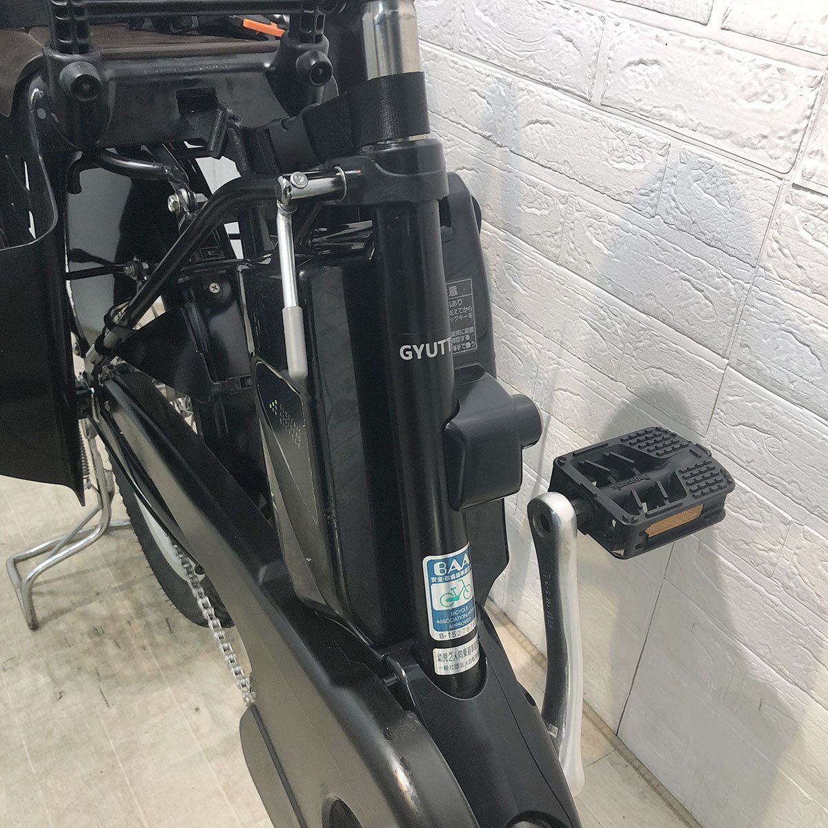 中古電動自転車 パナソニック ギュット ミニ DX ブラック 20インチ YF070