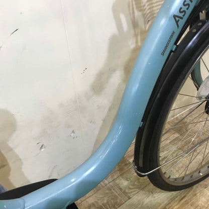 ブリヂストン アシスタ DX グリーン 26インチ KE079【中古車】