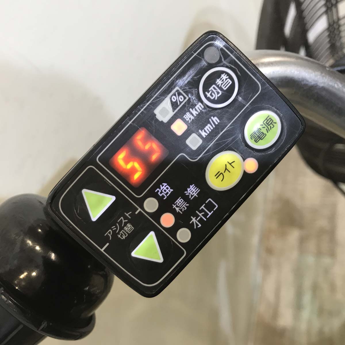 中古電動自転車 ブリヂストン アシスタ DX グリーン 26インチ KE079