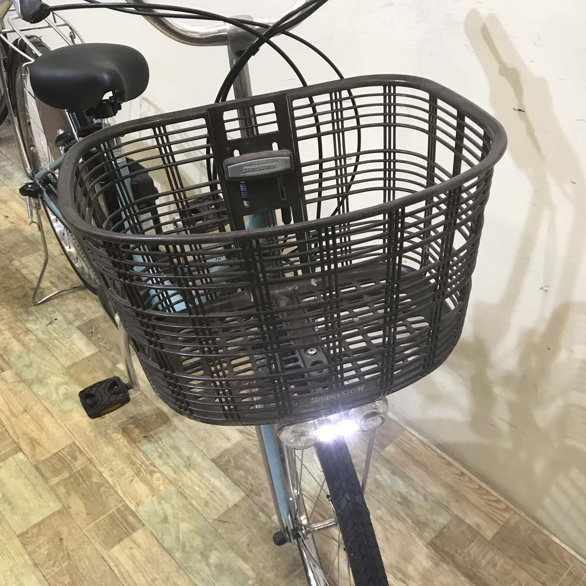 中古電動自転車 ブリヂストン アシスタ DX グリーン 26インチ KE079