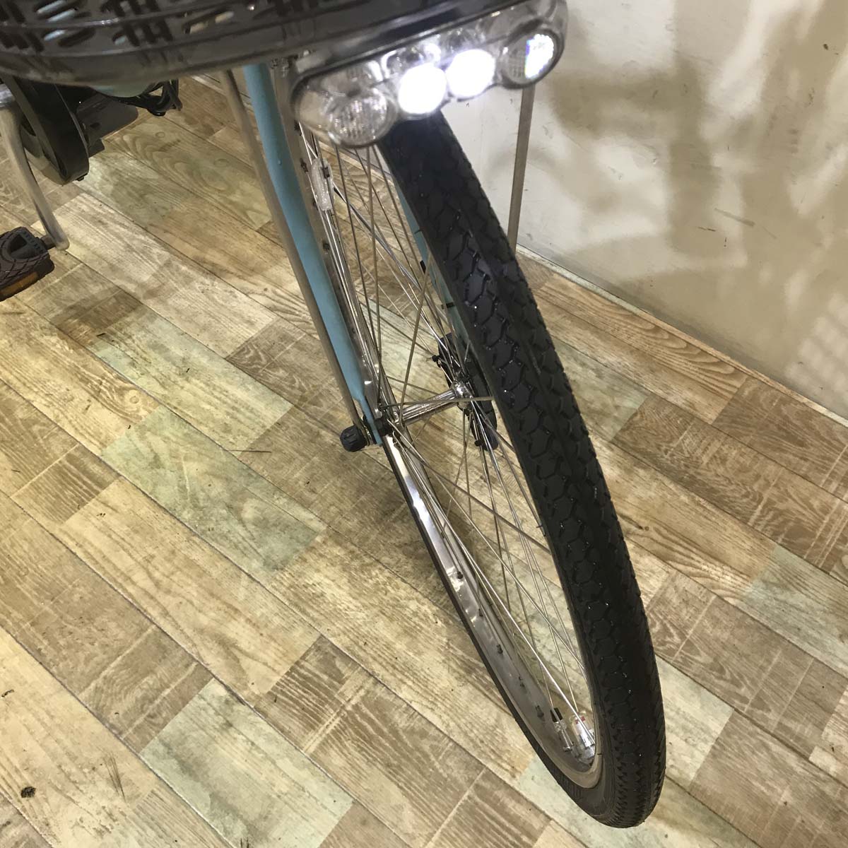 中古電動自転車 ブリヂストン アシスタ DX グリーン 26インチ KE079