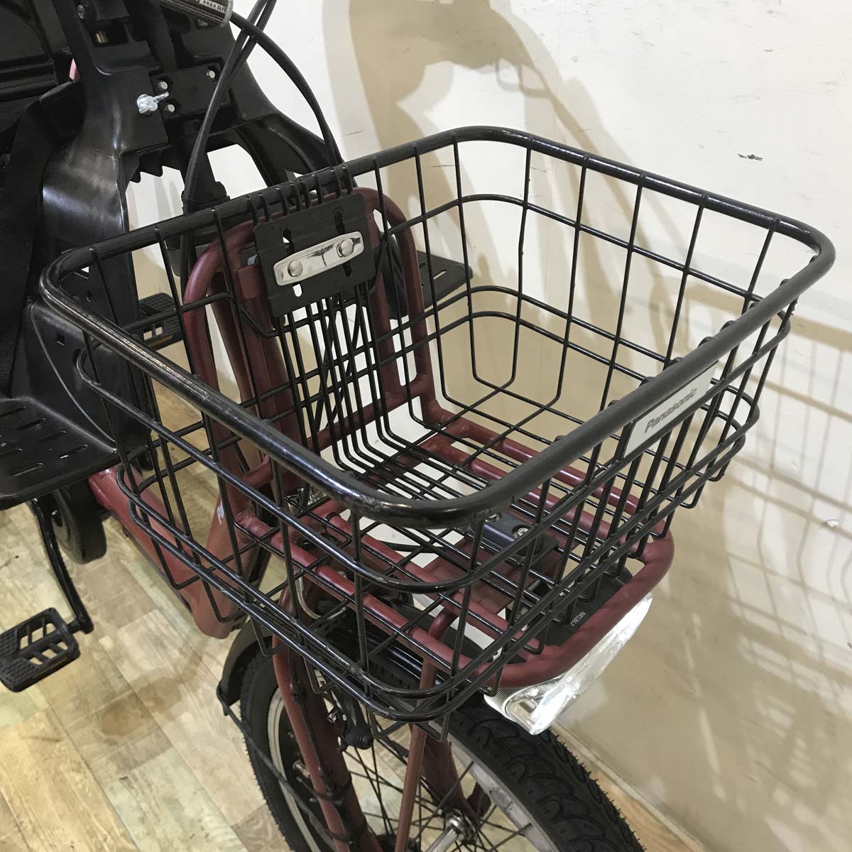 中古電動自転車 パナソニック ギュット アニーズ レッド 20インチ KE080