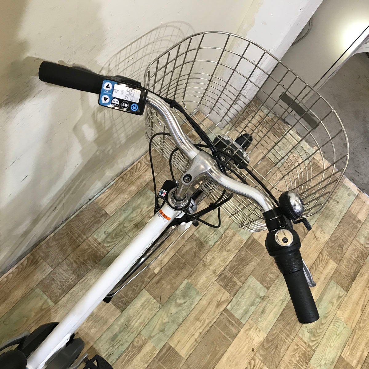 中古電動自転車 ヤマハ PAS CITY SP5 パス シティ ホワイト 27インチ