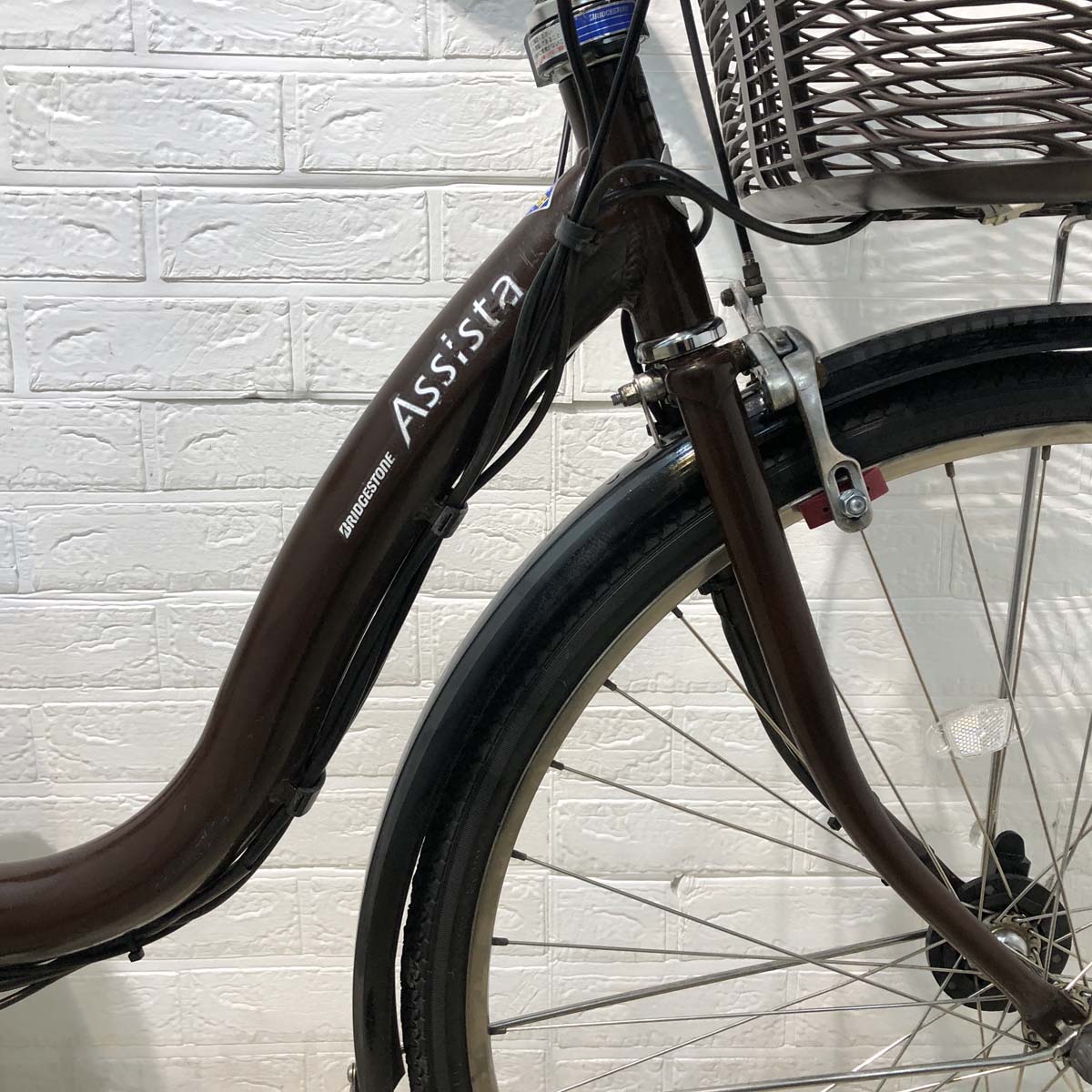 ブリヂストン アシスタ DX ブラウン 26インチ YA017 【中古車】
