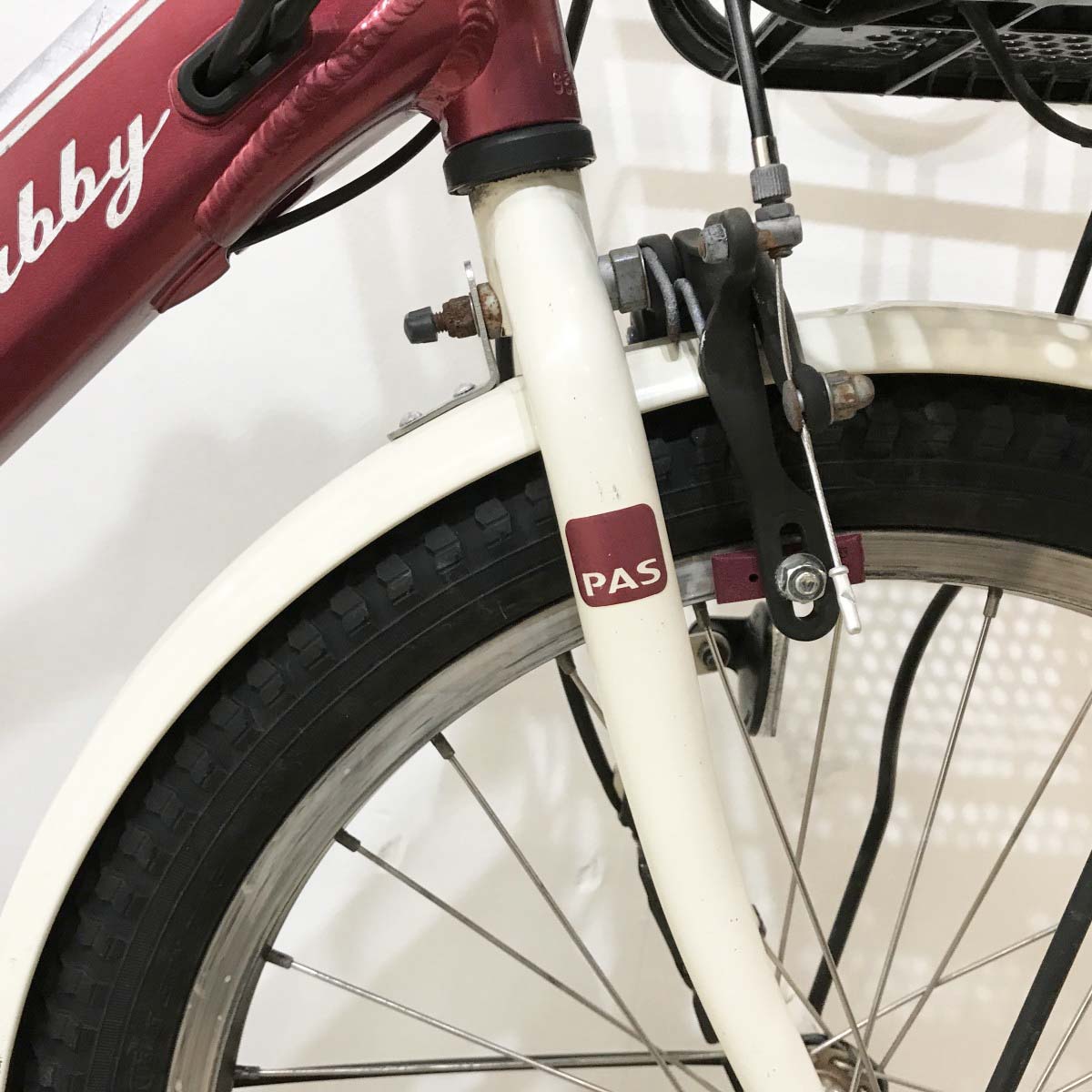 ヤマハ PAS バビーアン レッド 20インチ KJ016 【中古車】