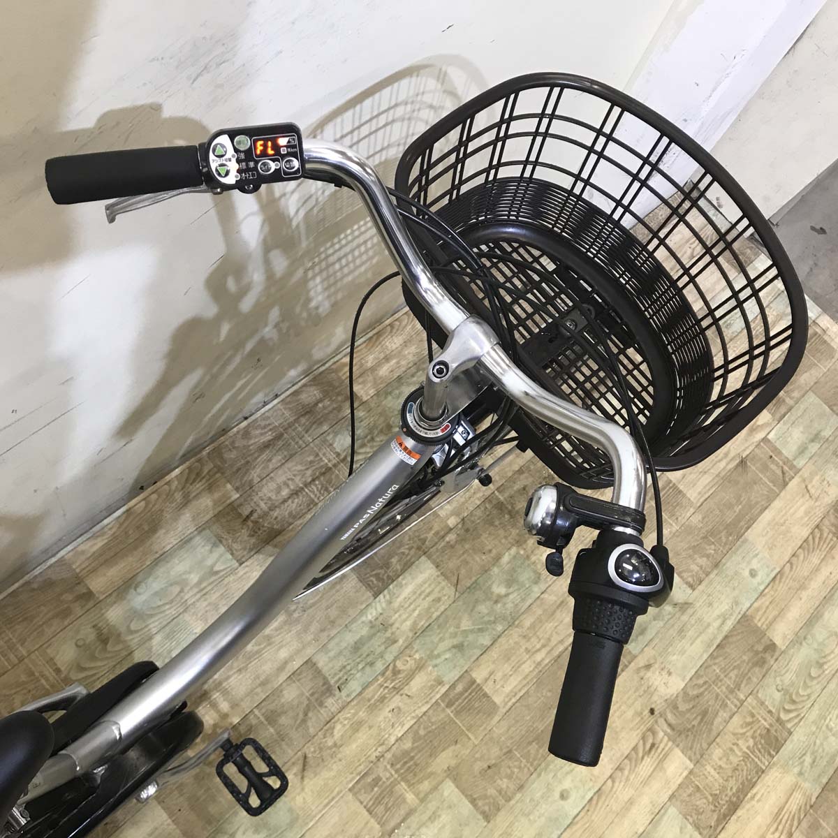 中古電動自転車 ヤマハ PAS ナチュラ T シルバー 26インチ KE081 