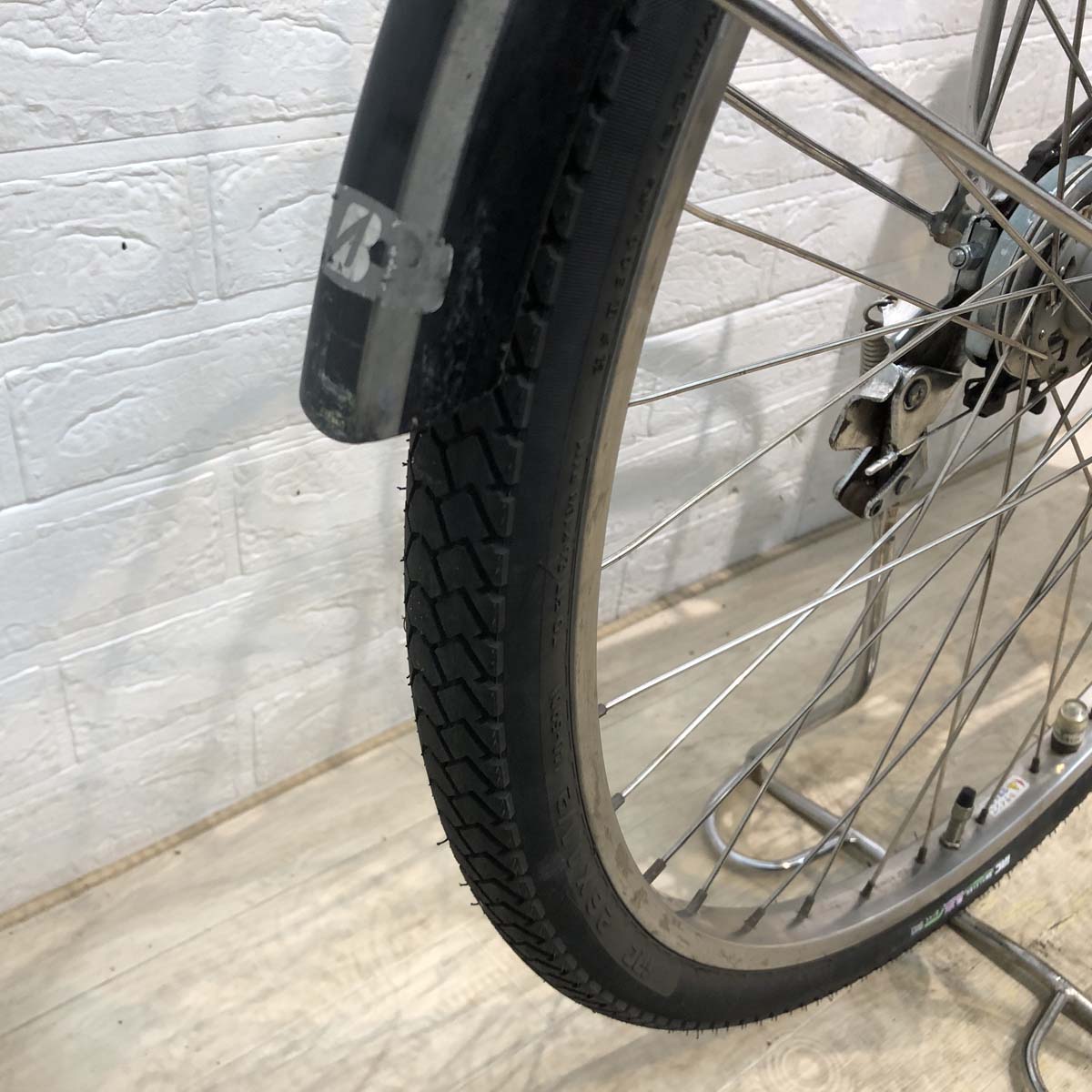 ブリヂストン アシスタ DX ブラウン 26インチ YA017 【中古車】