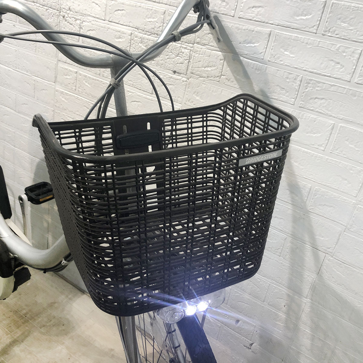 中古電動自転車 ブリヂストン アシスタ シルバー 26インチ YF073