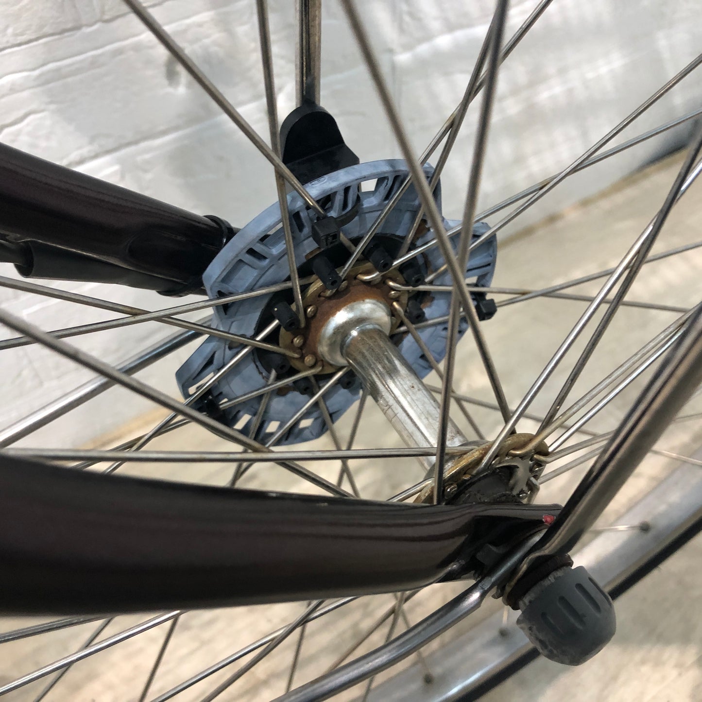 ブリヂストン アシスタ ブラウン 26インチ YO025【中古車】