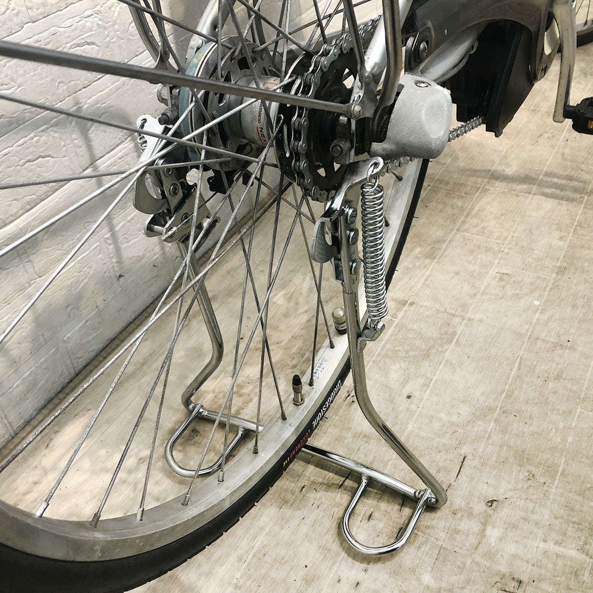 中古電動自転車 ブリヂストン アシスタ シルバー 26インチ YF073