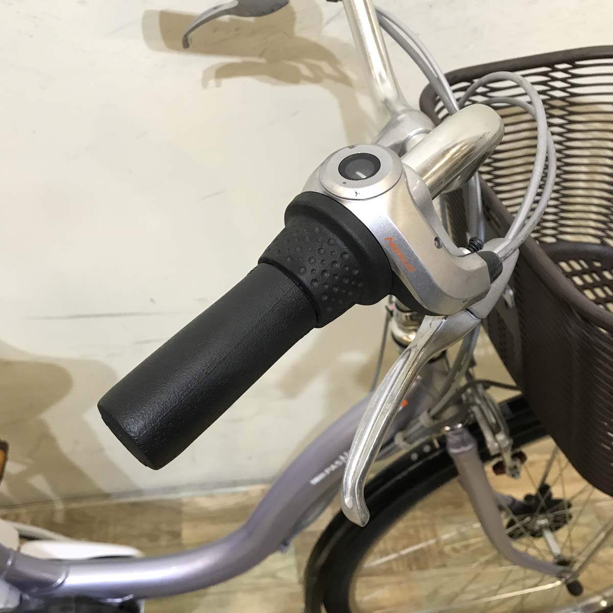 中古電動自転車 ヤマハ PAS ナチュラ L パープル 26インチ KZ075 – e