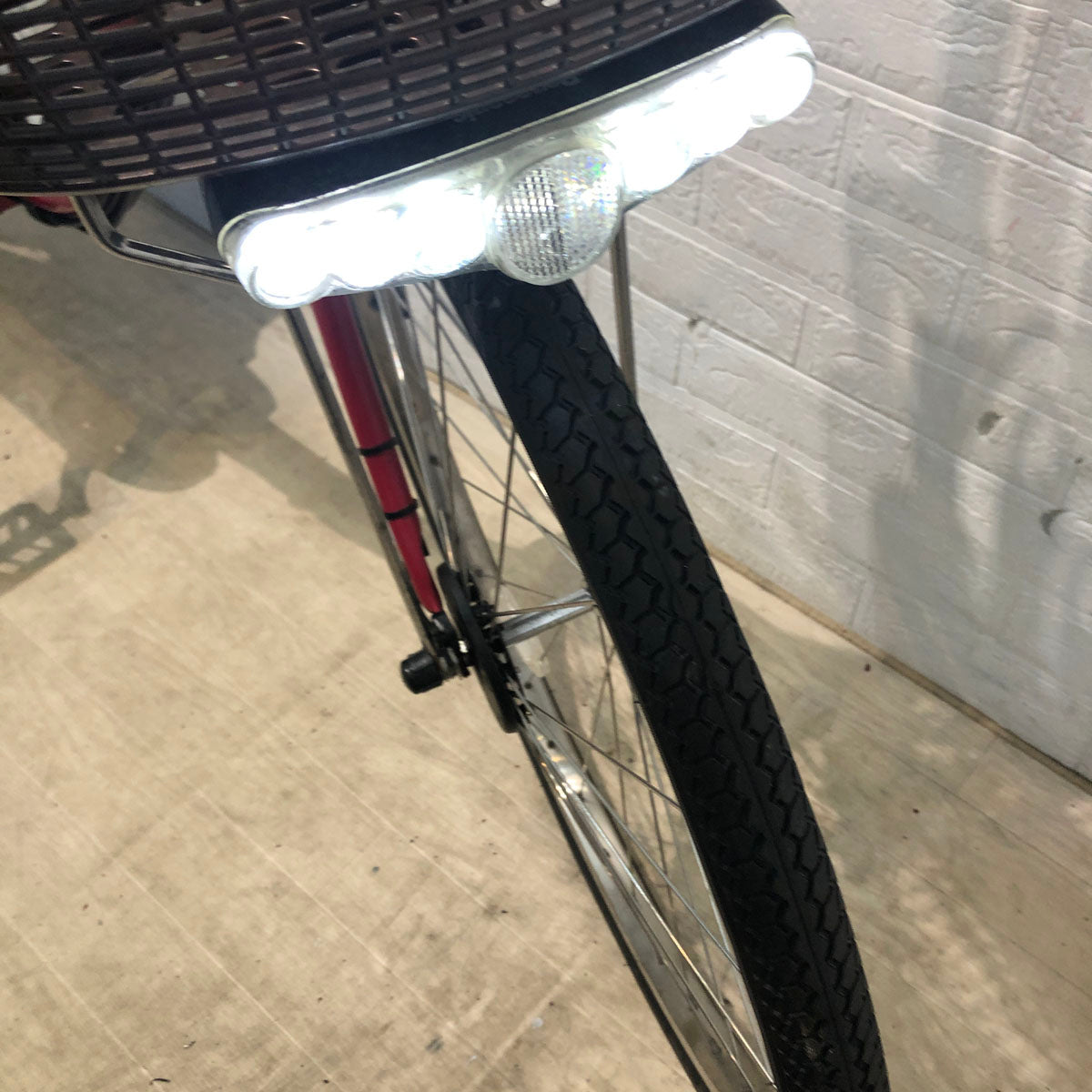 パナソニック ビビ DX レッド 24インチ YT074 【中古車】