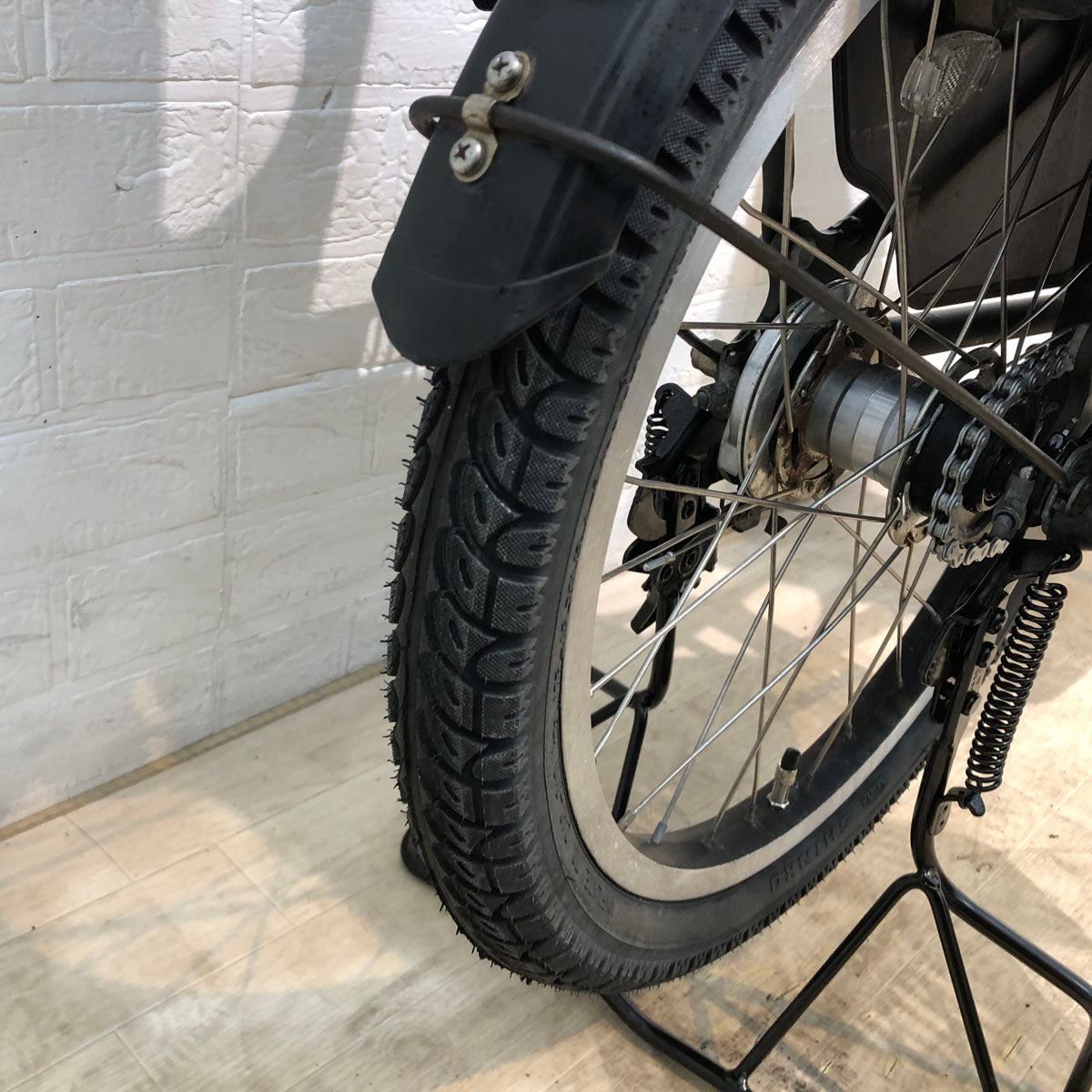 ヤマハ PAS Kiss mini パス キッス ミニ カーキ 20インチ YA018【中古車】